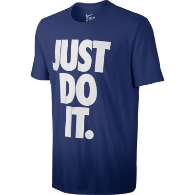 Nike Solstice Just Do It Tee Blue