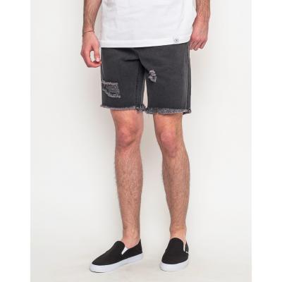 Kraťasy Afends Cut Off Denim Faded Black