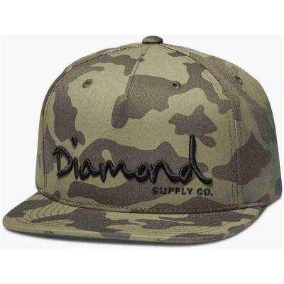 Diamond OG Script Snapback Camo