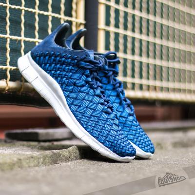 Nike Free Inneva Woven Fountain Blue/ Summit White-Mid Navy