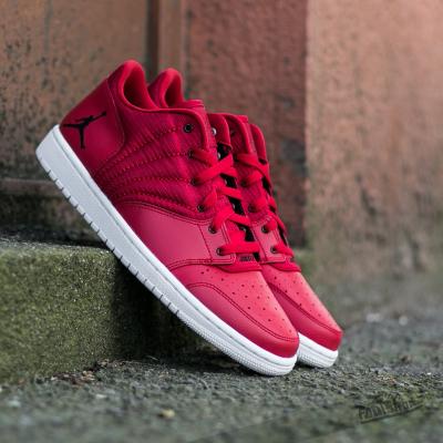 Jordan 1 Flight 4 Low Gym Red/ Black White