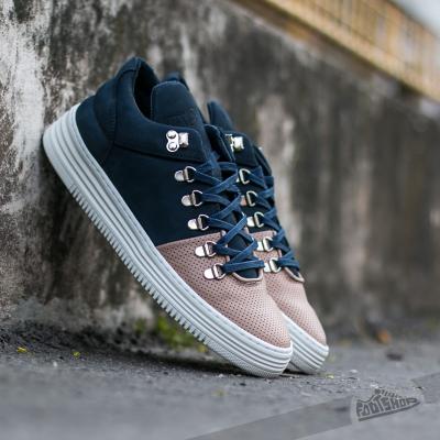 Filling Pieces Moutain Cut Perforated Toe Navy
