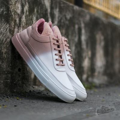 Filling Pieces Low Top Degrade White/ Coral