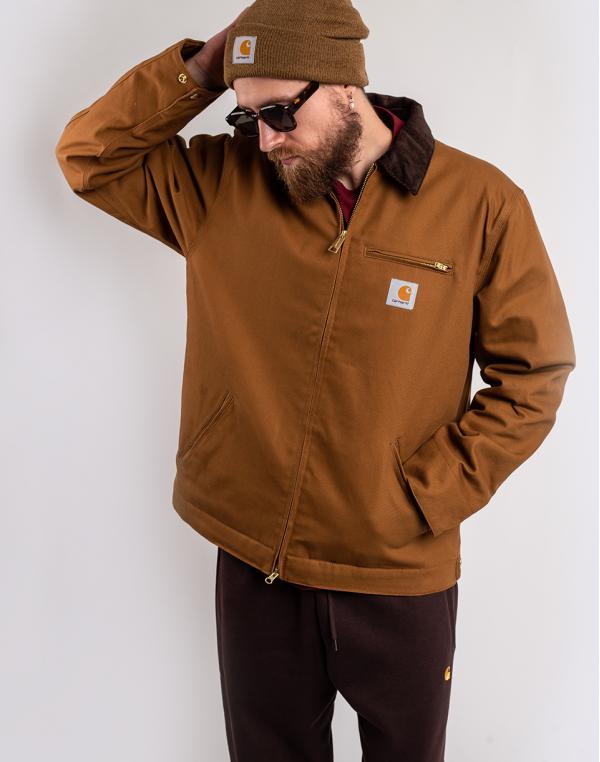 Carhartt WIP Detroit Jacket Hamilton Brown / Tobacco rigid S
