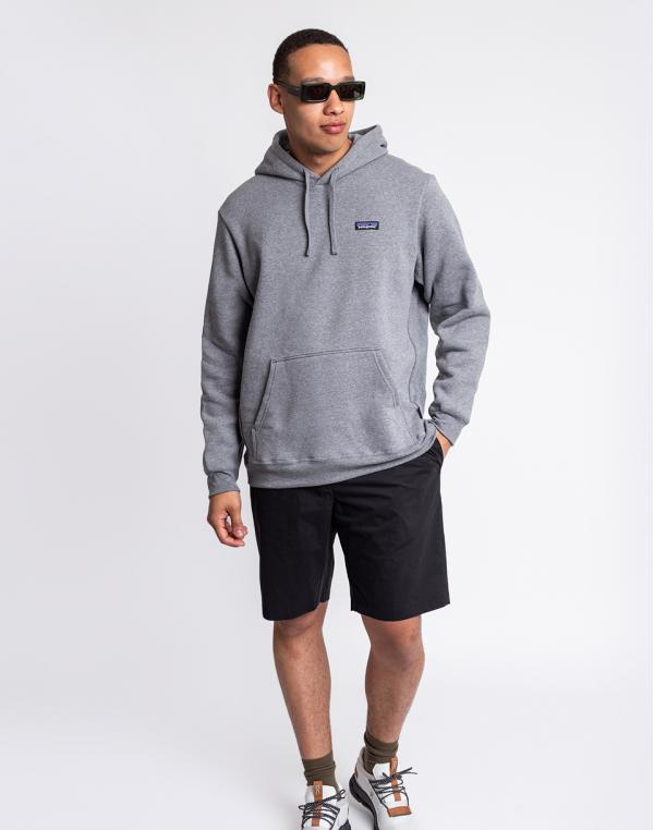 Patagonia M's P-6 Label Uprisal Hoody Gravel Heather S