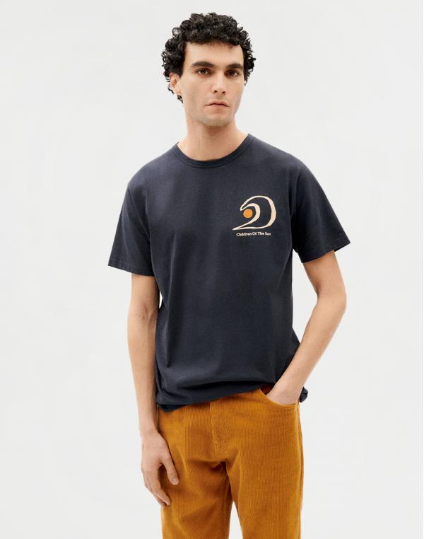 Tričko Thinking MU Children Of The Sun Navy T-Shirt NAVY