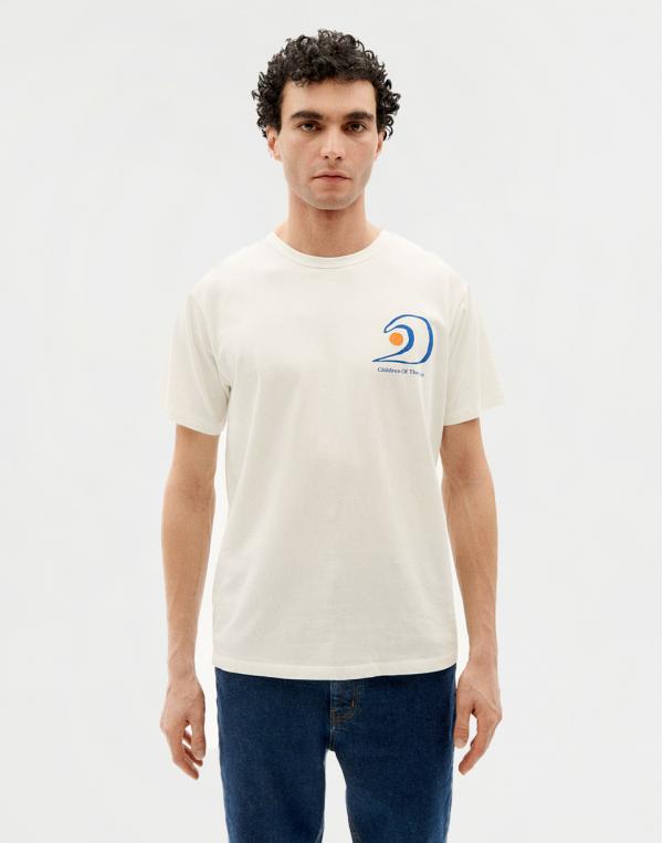 Tričko Thinking MU Children Of The Sun White T-Shirt SNOW WHITE