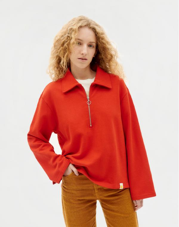 Thinking MU Lava Red Chelsea Sweatshirt LAVA RED XS