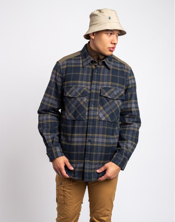 Fjällräven Övik Twill Shirt M 555-050 Dark Navy-Basalt S