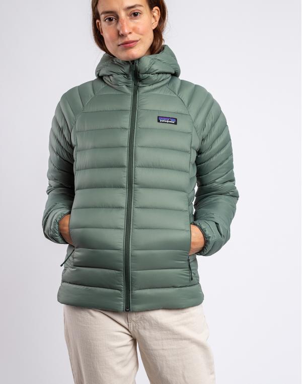 Patagonia W's Down Sweater Hoody Hemlock Green S