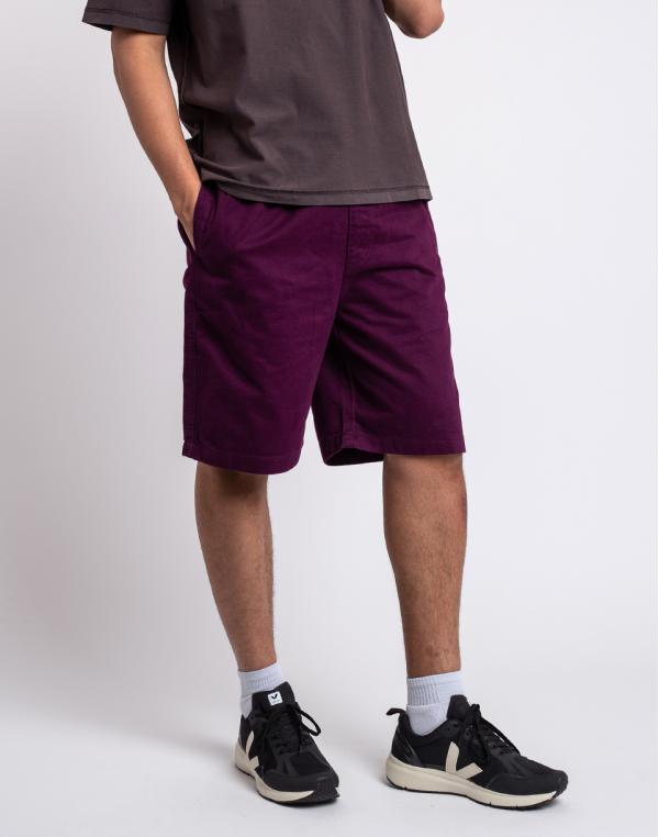 Stüssy Brushed Beach Short PLUM S