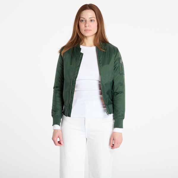 Bunda Urban Classics Ladies Basic Bomber Jacket Green S