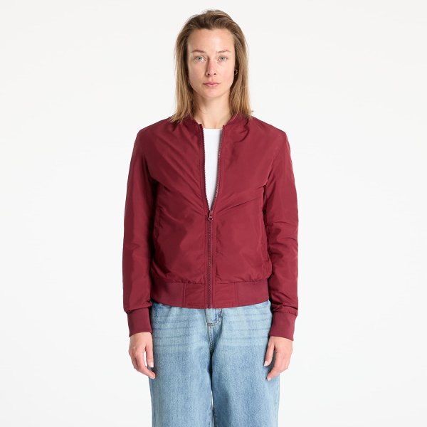 Bunda Urban Classics Ladies Light Bomber Jacket Wine XS