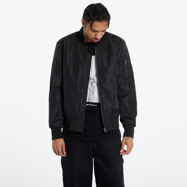 Bunda Urban Classics 2-Tone Bomber Jacket Black S