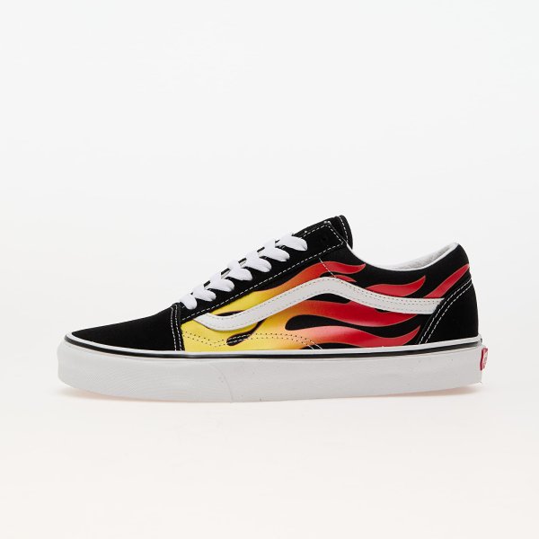 Tenisky Vans Old Skool Flame/ Black/ Tr White EUR 36