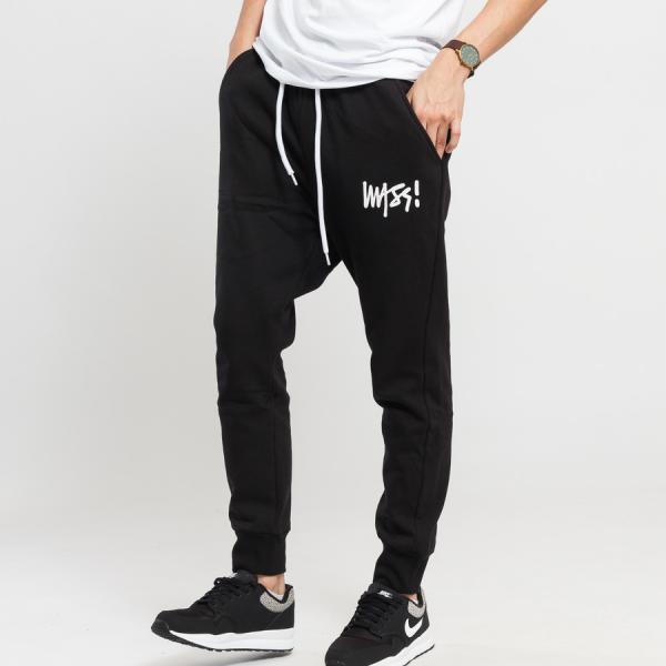 Tepláky Mass DNM Signature Sweatpants černé
