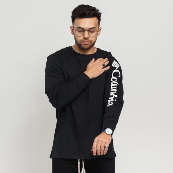 Tričko Columbia North Cascades LS Tee Black S