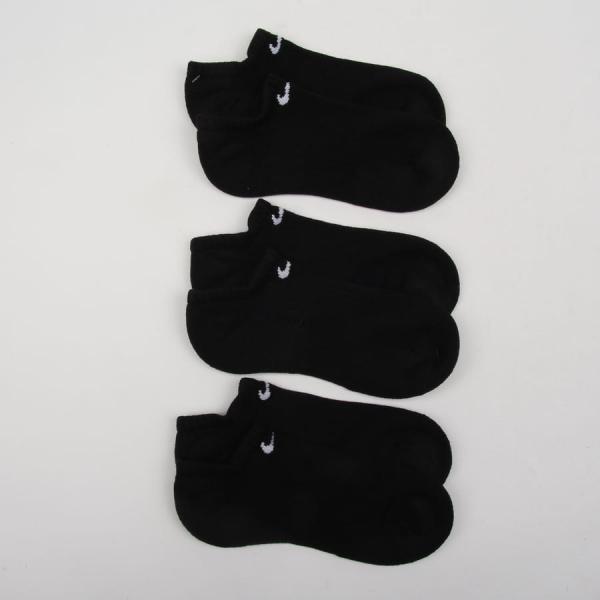 Ponožky Nike Everyday Cushioned Training No-Show Socks 3-Pack Black/ White