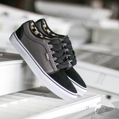 Vans Chukka Low (Herringbone) Black/ Pewter
