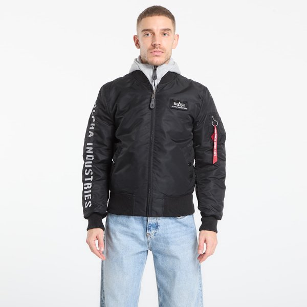 Bunda Alpha Industries MA-1 D-Tec SE Black / Grey L
