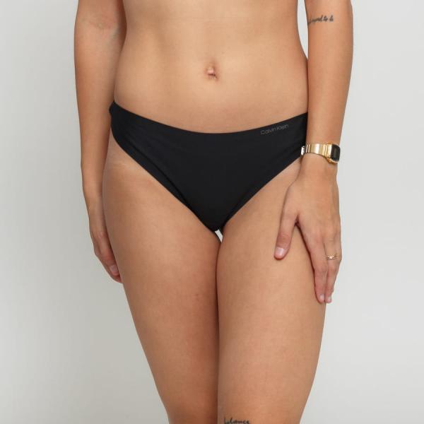 Kalhotky Calvin Klein Thong Black XS