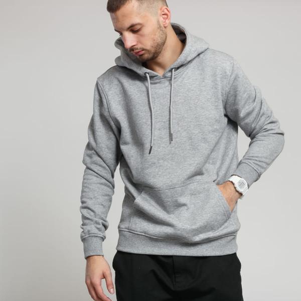 Mikina Urban Classics Basic Sweat Hoody Grey L