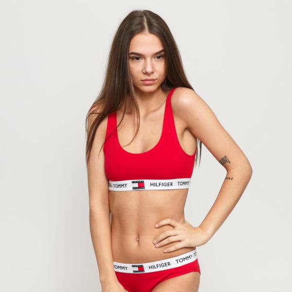 Podprsenka Tommy Hilfiger Bralette C/O Red