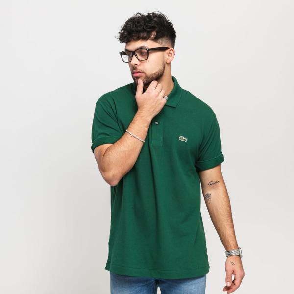 Tričko s krátkým rukávem LACOSTE Men's Polo T-Shirt Green