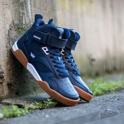 Supra Bleeker Blue Night/ White Light Gum