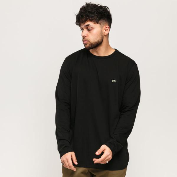 LACOSTE Men's LS T-Shirt černé