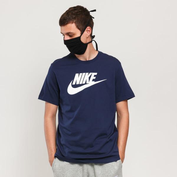 Tričko s krátkým rukávem Nike M NSW Tee Icon Futura Navy
