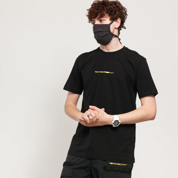 Tričko s krátkým rukávem Oakley Tee College černé