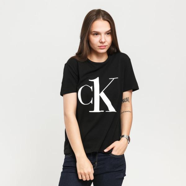 Dámské tričko Calvin Klein CK ONE SS Crew Neck Tee C/O Black