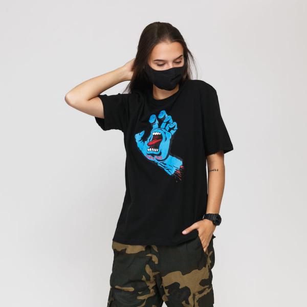 Dámské tričko Santa Cruz W Screaming Hand Tee černé