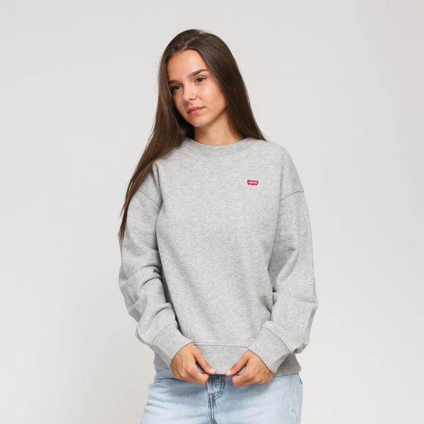Dámská mikina Levi's ® W Standard Crew melange šedá