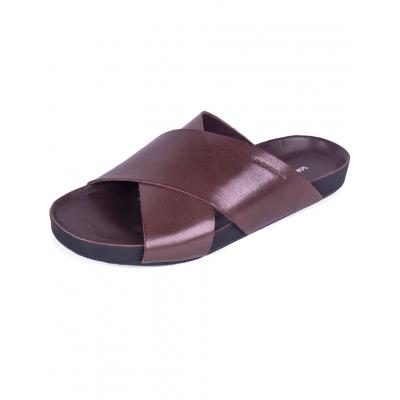 Pantofle Vagabond FUNK DK BROWN