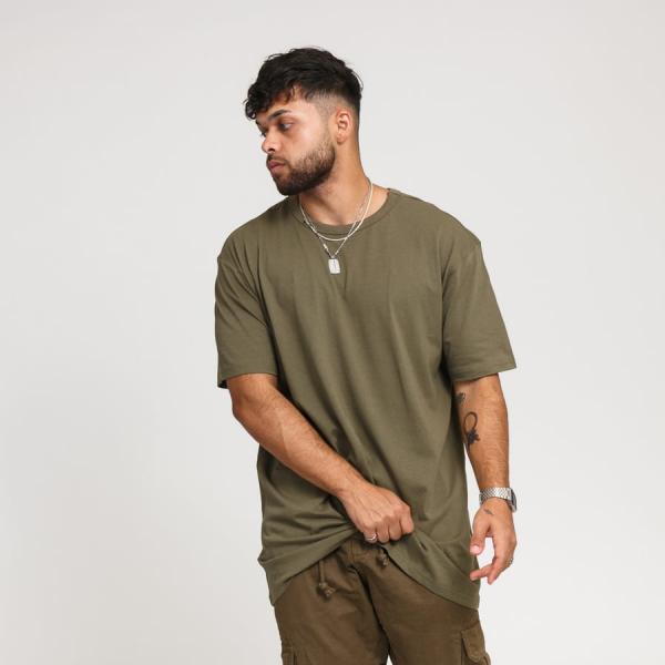 Tričko s krátkým rukávem Urban Classics Organic Basic Tee Olive