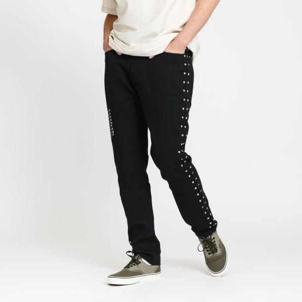 Jeans PLEASURES Nevada Denim Pant black