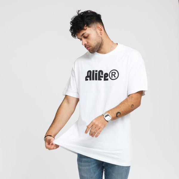 Tričko s krátkým rukávem Alife Sphinx Tee White