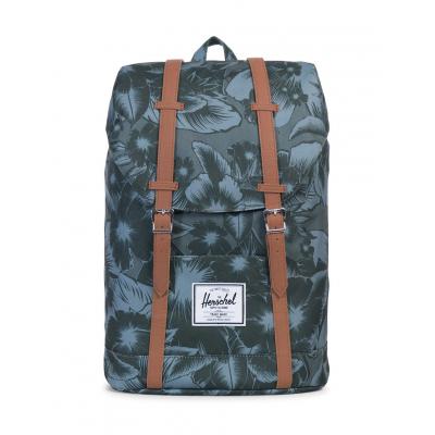 Batoh Herschel Supply Retreat Jungle Floral Green