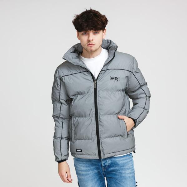 Pánská zimní bunda Mass DNM Ghost Jacket Reflective stříbrná
