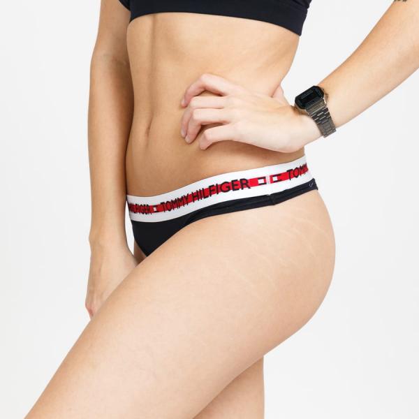 Kalhotky Tommy Hilfiger Thong navy