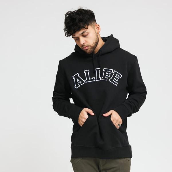 Mikina Alife Alife Collegiate Hoodie černá