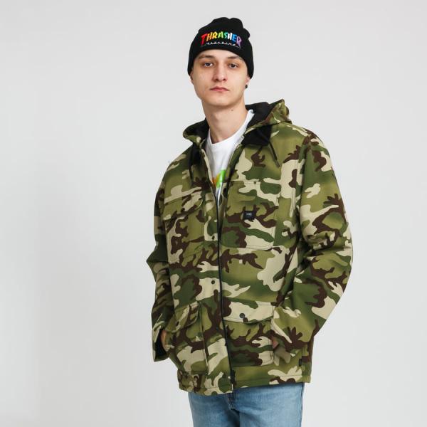 Pánská zimní bunda Vans MN Drill Chore Coat 66 Supply camo zelená