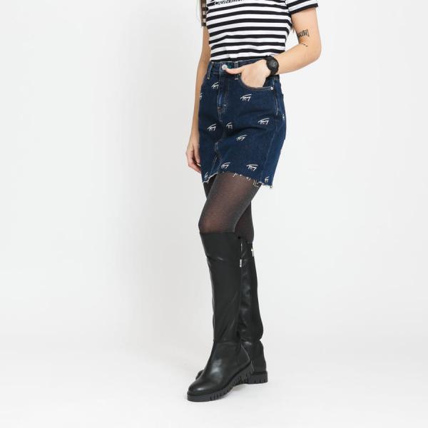 Sukně TOMMY JEANS W Short Denim Skirt tj save fa critter blue rigid 29