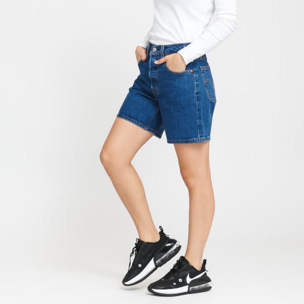 Džínové šortky Levi's ® 501 Mid Thigh Short Blue
