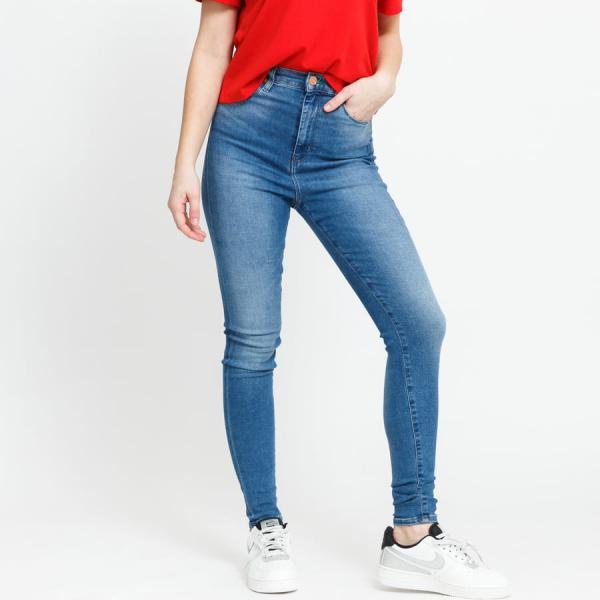 Dámské jeans TOMMY JEANS W Sylvia Ultra High Rise Super Skiny Blue