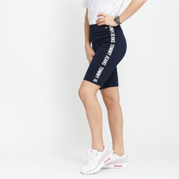 Šortky TOMMY JEANS W Fitted Branded Bike Short Navy M