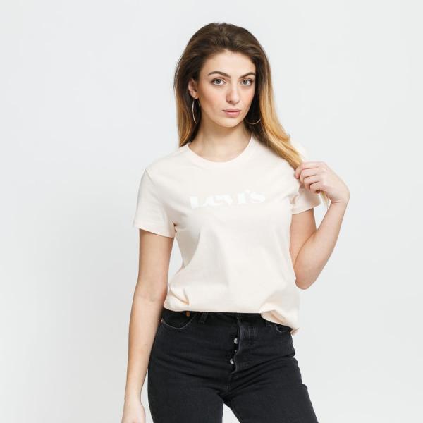 Dámské tričko Levi's ® The Perfect Tee New Logo světle růžové