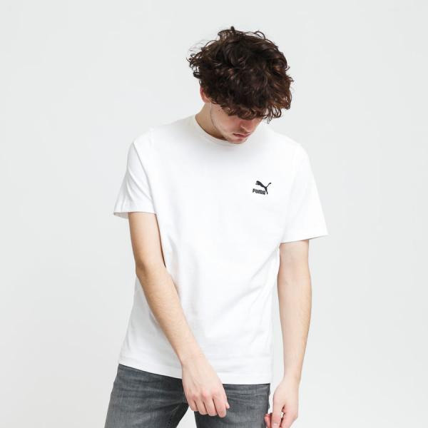 Tričko s krátkým rukávem Puma Classics Embro Tee bílé